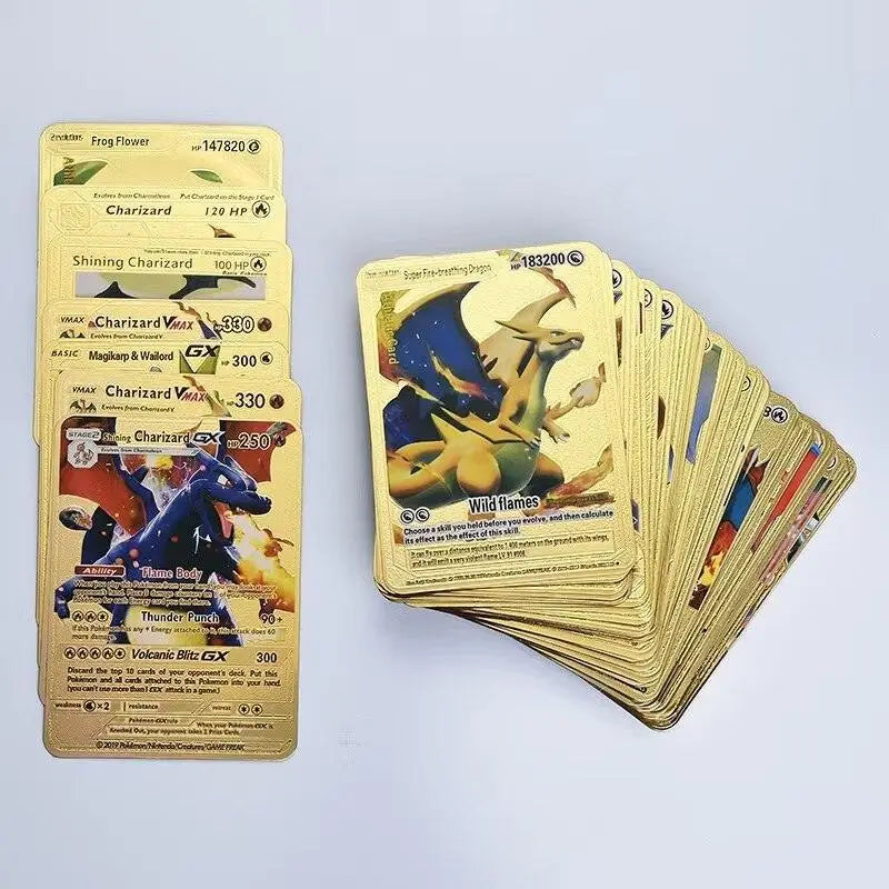 Pokémon French Metal Gold Silver Vmax Cards