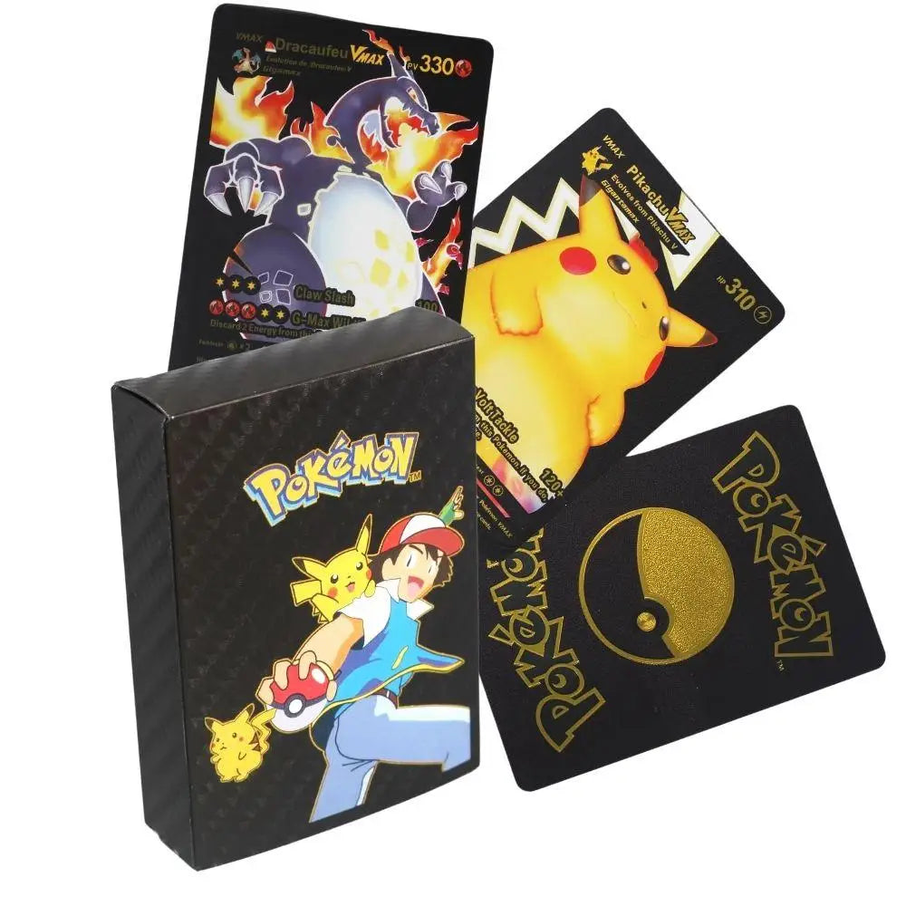 Pokémon French Metal Gold Silver Vmax Cards