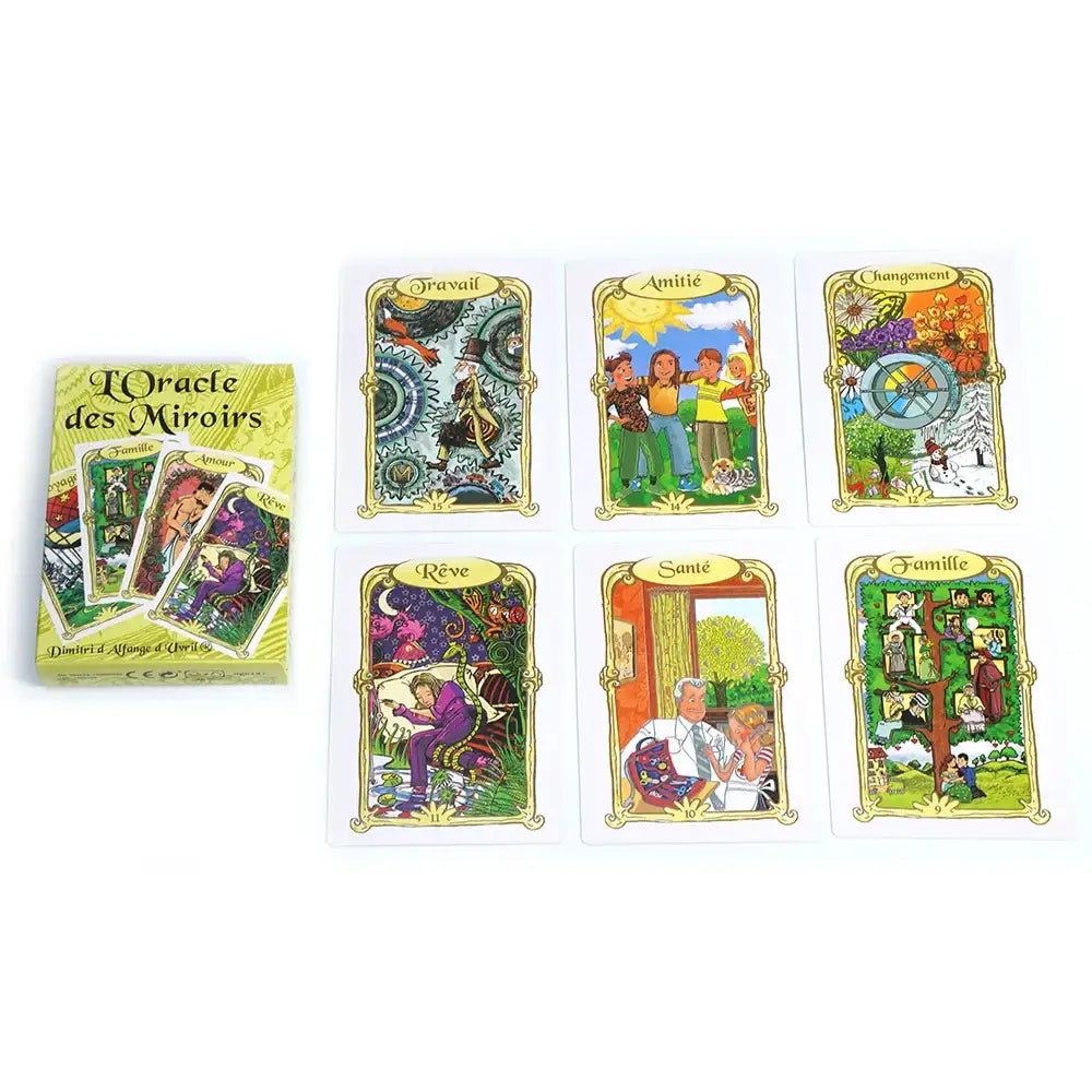 French Tarot Cards Mirror Oracle