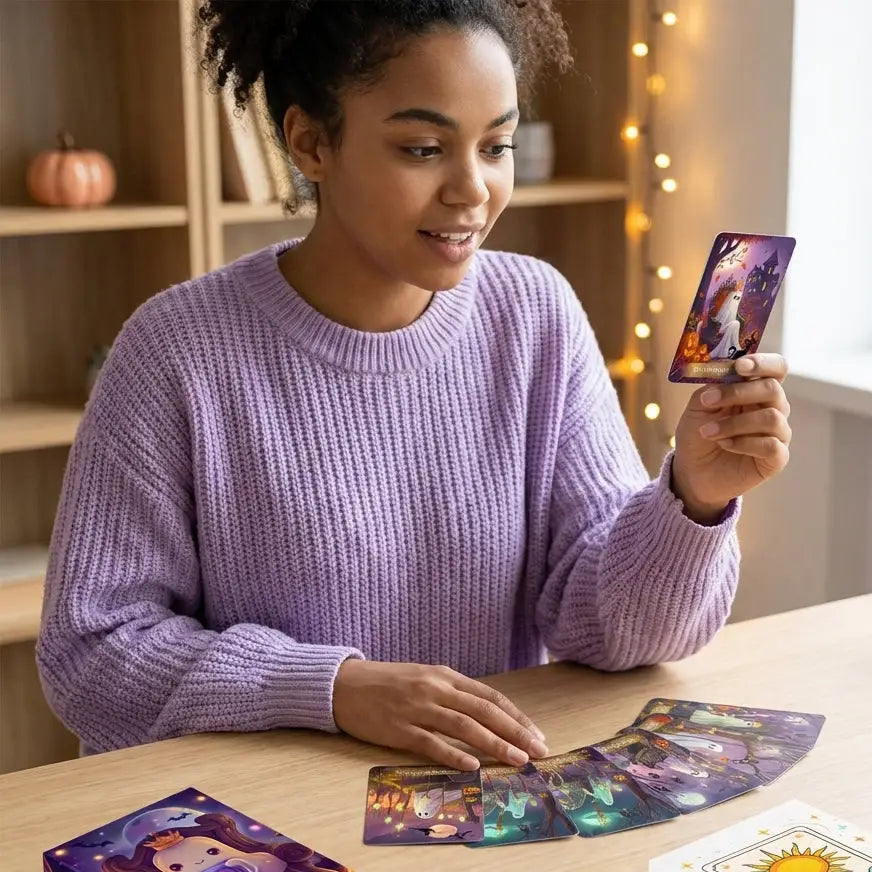 Tarot Cards for Beginners: Spooky English Edition