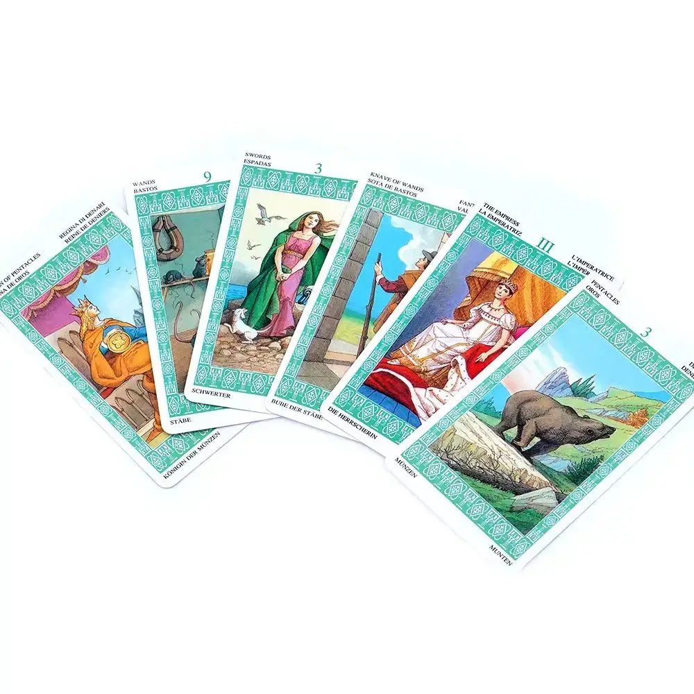 Multilingual Tarot Lenormand Cards