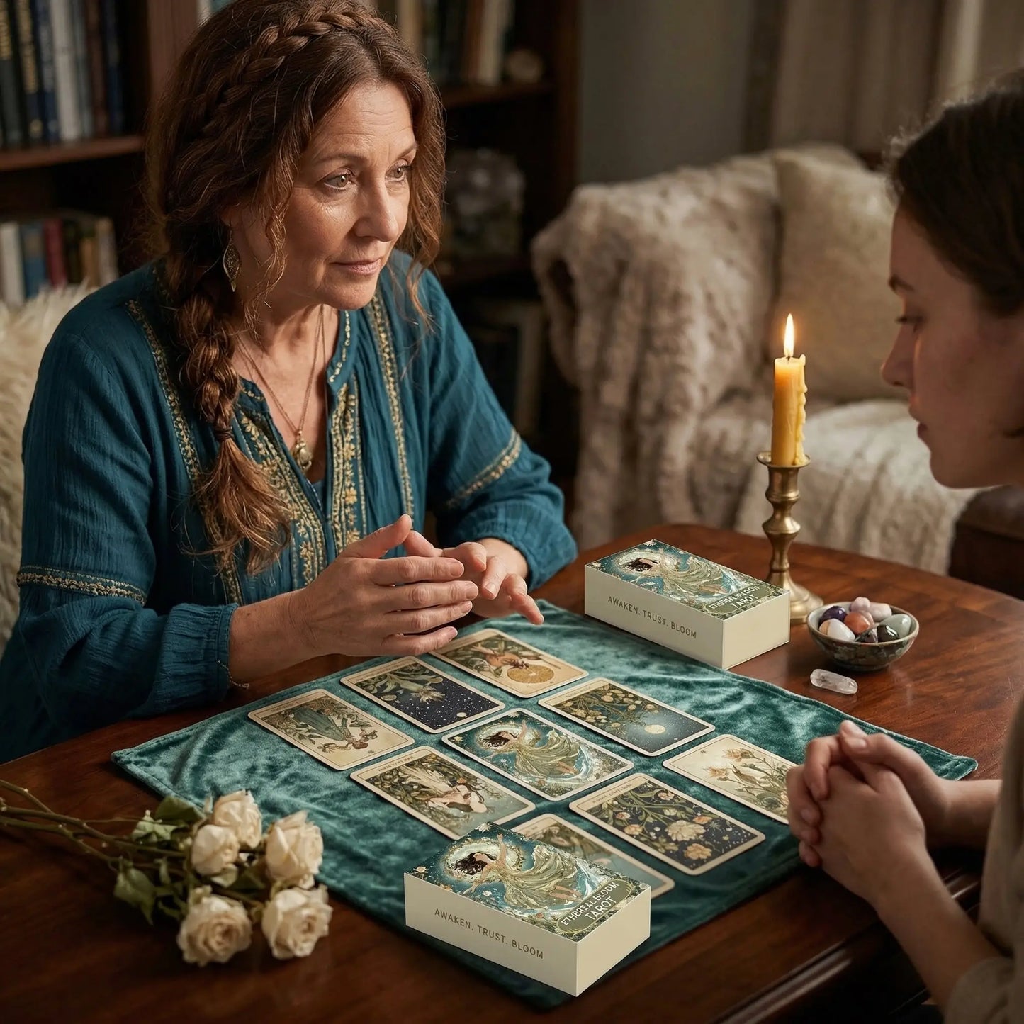 Ethereal English Oracle Tarot Cards