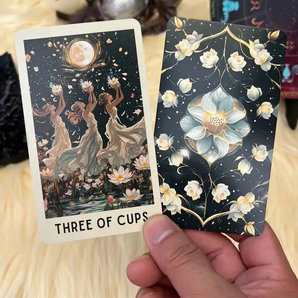 Ethereal English Oracle Tarot Cards