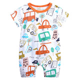 Combinaison Playful Doodle en coton (manches courtes)