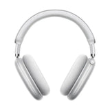 Casque audio bluetooth blanc avec écouteurs en tissu doux pour profitez d’une écoute prolongée en 3d spatial