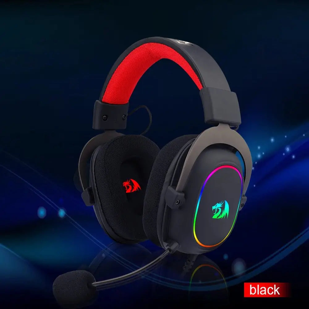 RGB Gaming Headset with USB Cable