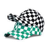 Fashion Checkerboard Baseball Cap