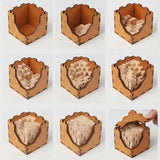 Casse-tête Cube 3D en bois – Fermeture Impossible