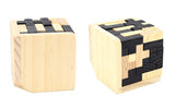 Casse-tête en Bois Le Cube dans le Cube