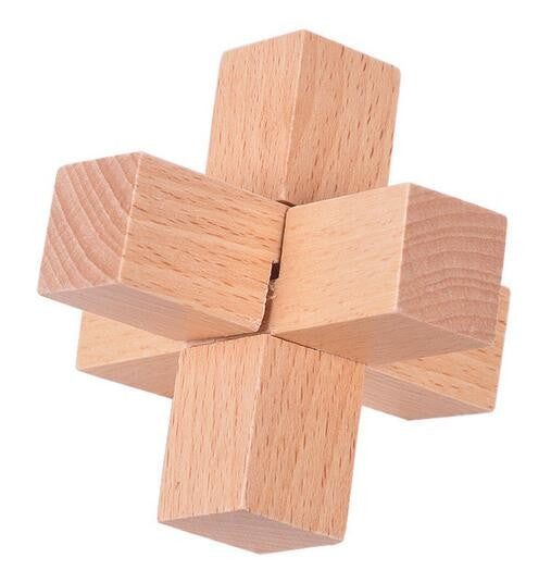 Casse-tête en Bois Croix