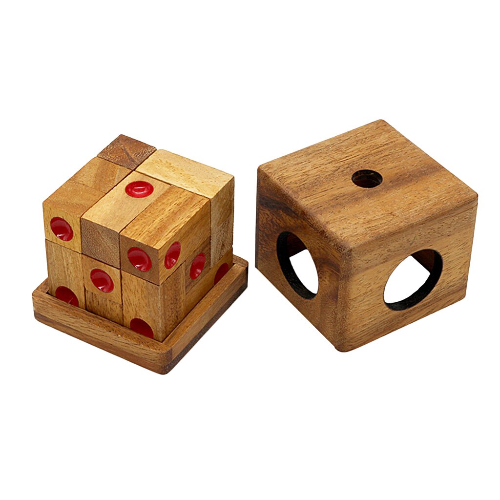 Casse-tête en Bois Dé