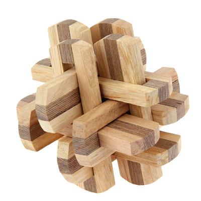 Casse-tête en Bois Grand Nœud
