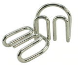 Casse-tête en Métal Twin Tangle
