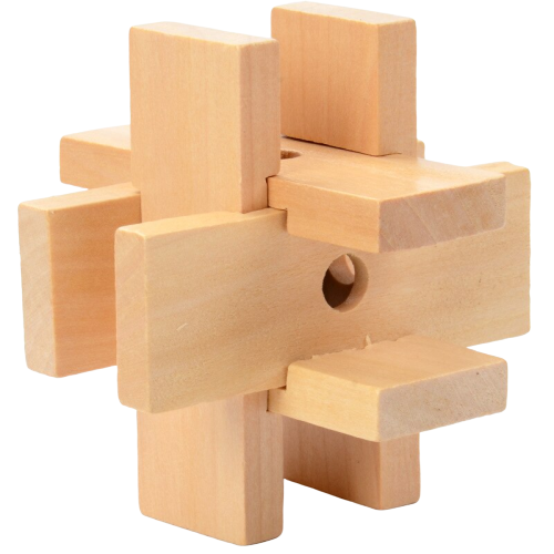 Casse-tête en Bois Planchette