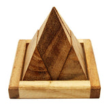 Rompicapo in Legno Piramide Cinese