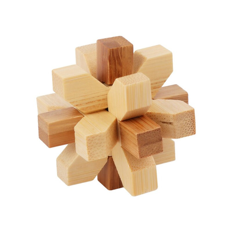 Casse-tête en Bois Flocon