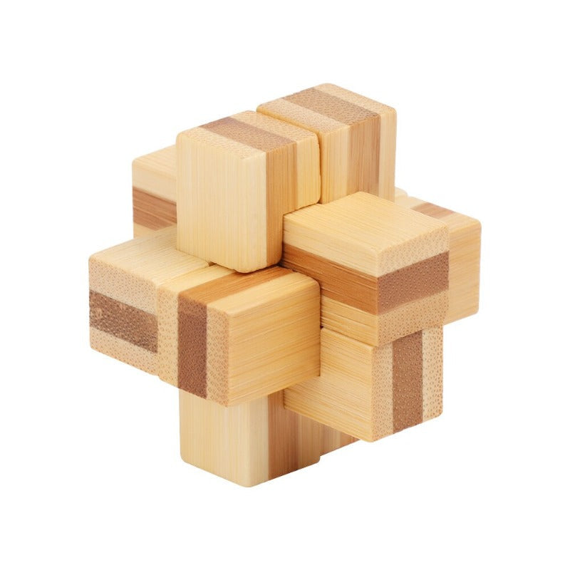 Casse-tête en Bois Croix du Charpentier