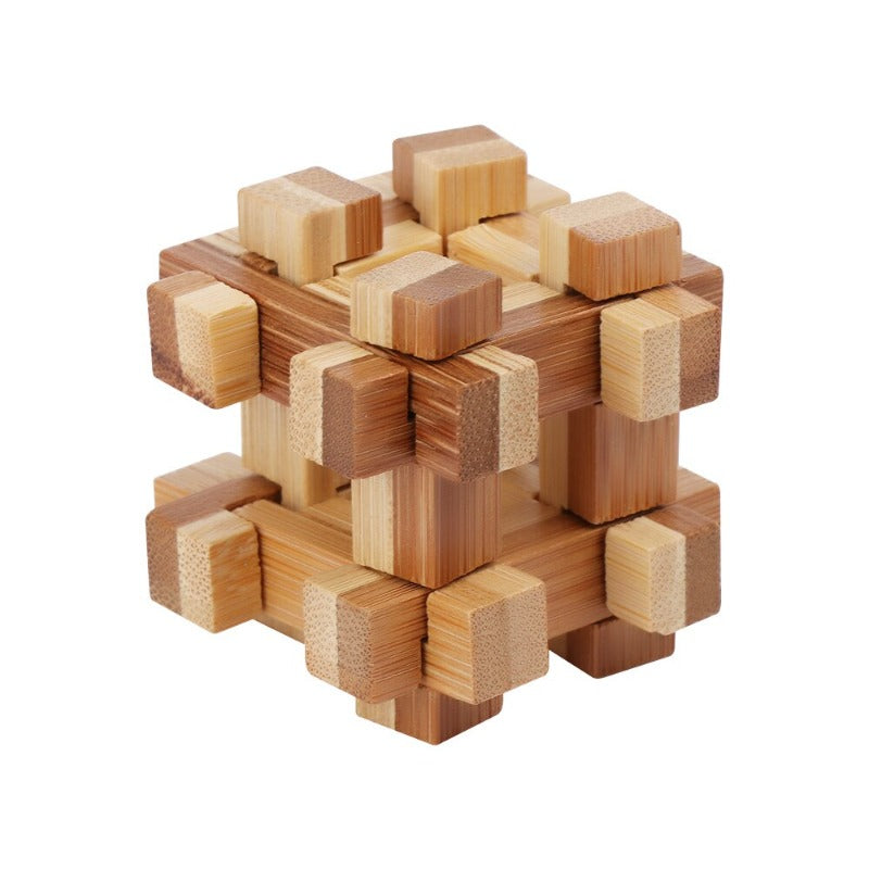 Casse-tête en Bois Carré