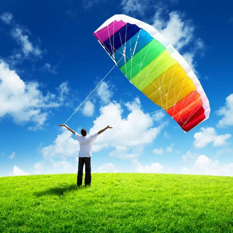 Kite shaped like a paraglider