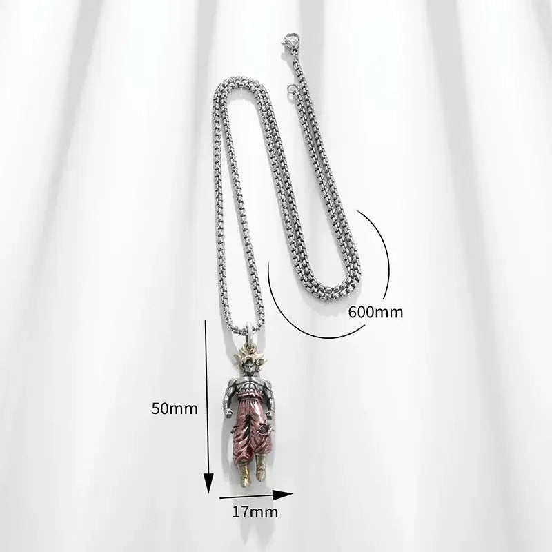 Dragon Ball Super Saiyan Son Goku Pendant Necklace