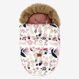 Stroller footmuff - HOUSBAY - Flower
