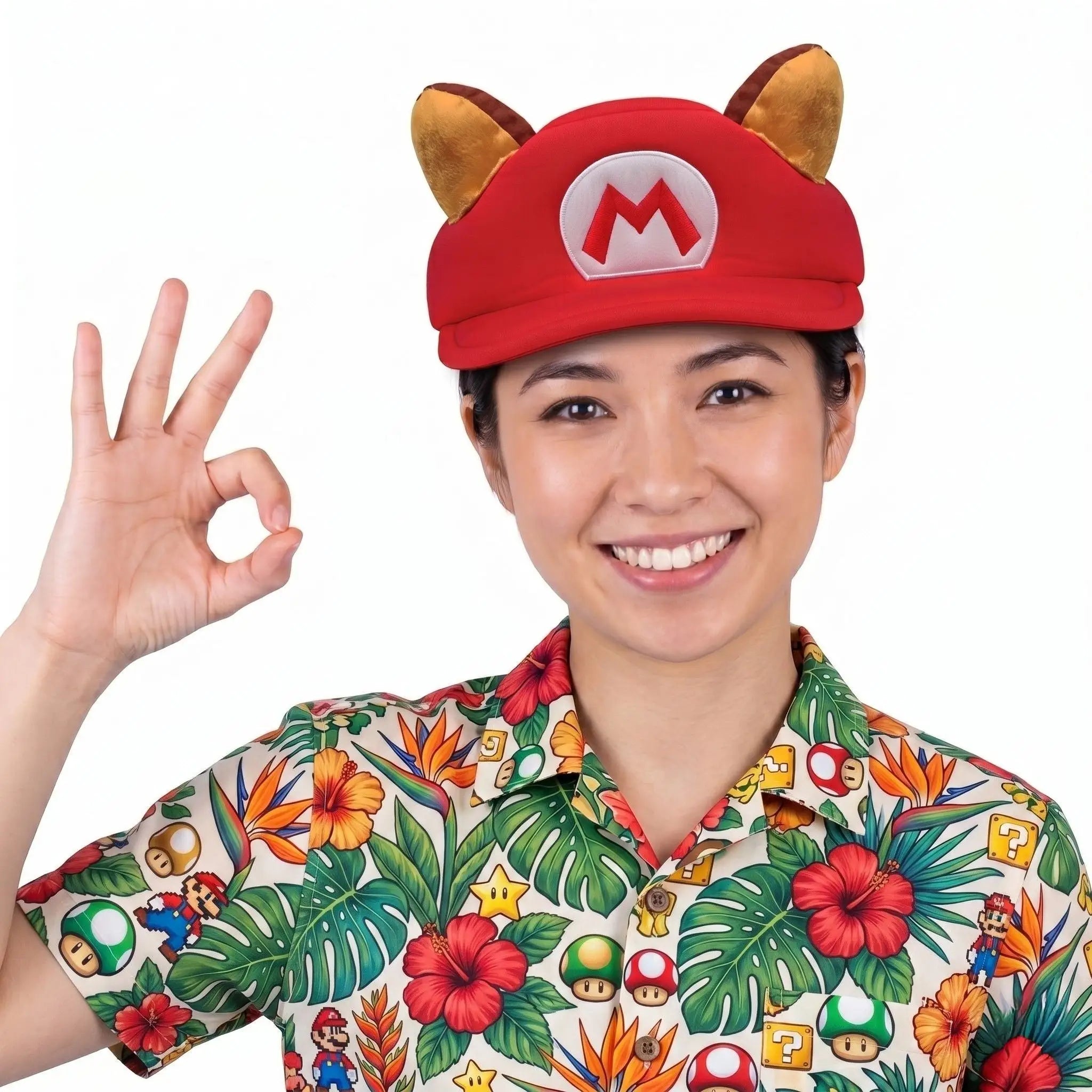Super Mario Raccoon Hat