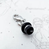 Charm Argent Lapin Magicien