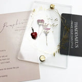 Red Heart Charm Pendant Silver