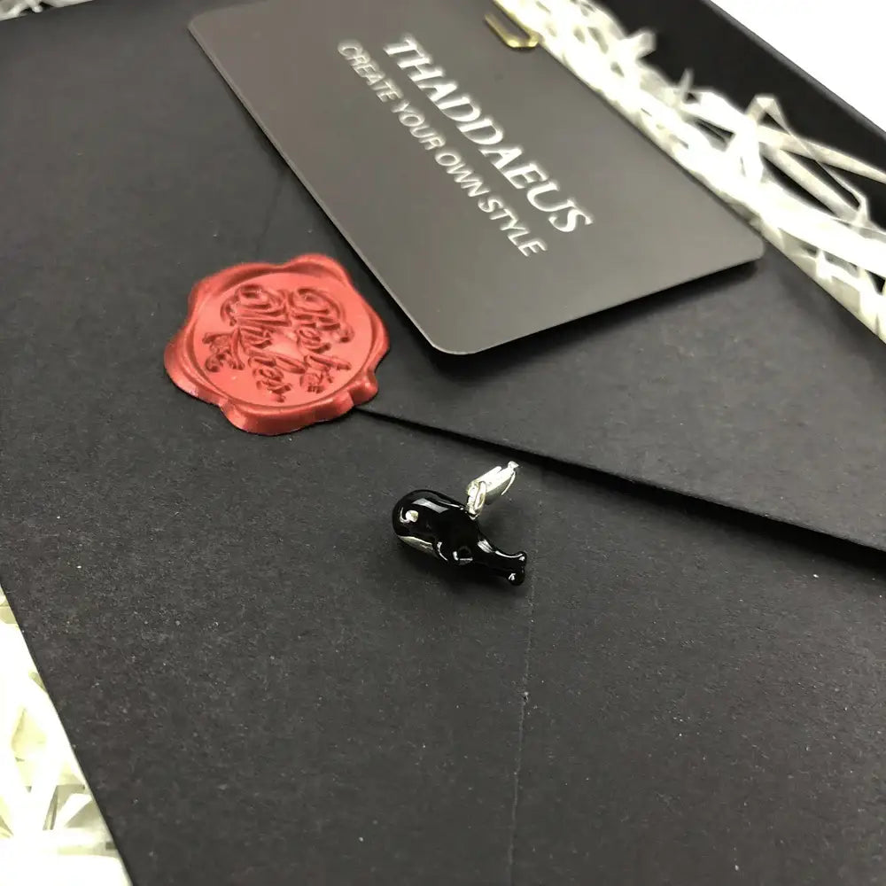 Sterling Silver Orca Pendant Charm
