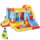 Bouncy castle with blower