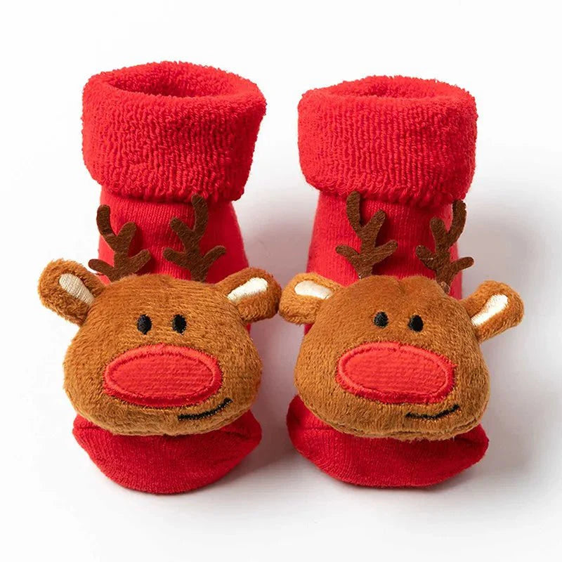 Non-slip socks for baby I Non-slip Christmas socks for baby ™
