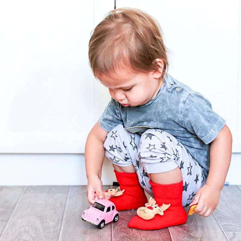 Non-slip socks for baby I Non-slip Christmas socks for baby ™