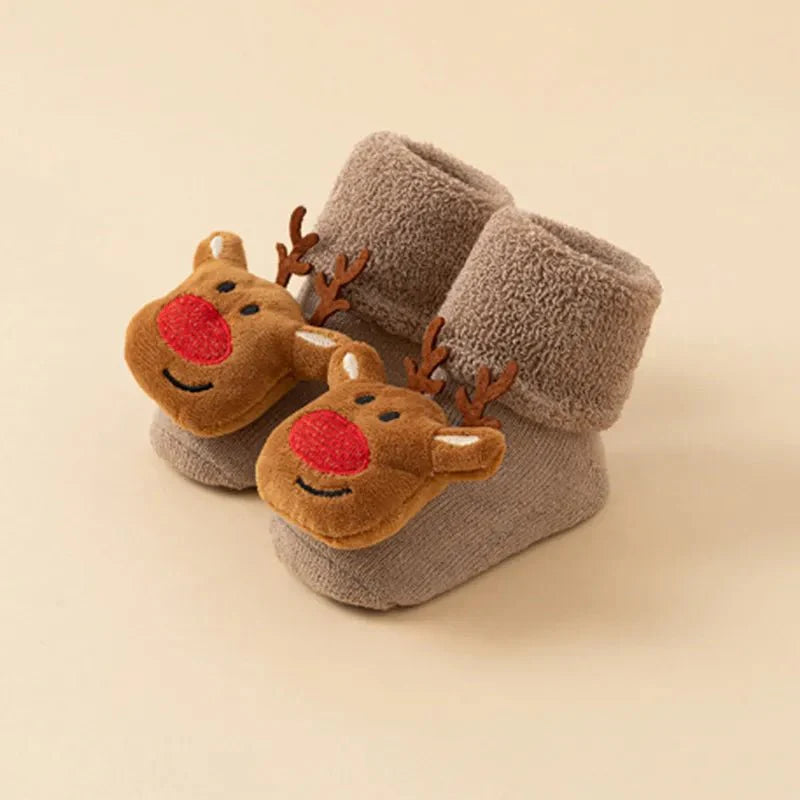 Non-slip socks for baby I Non-slip Christmas socks for baby ™