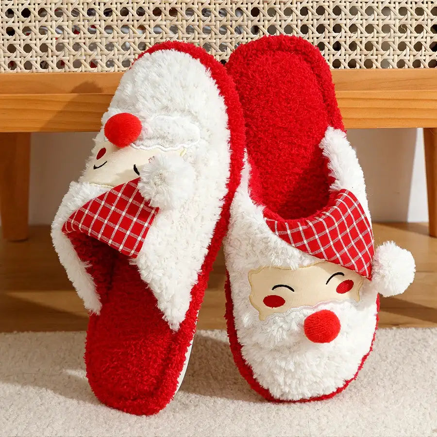Santa Claus Winter Slippers