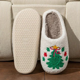 Christmas Tree Winter Slippers