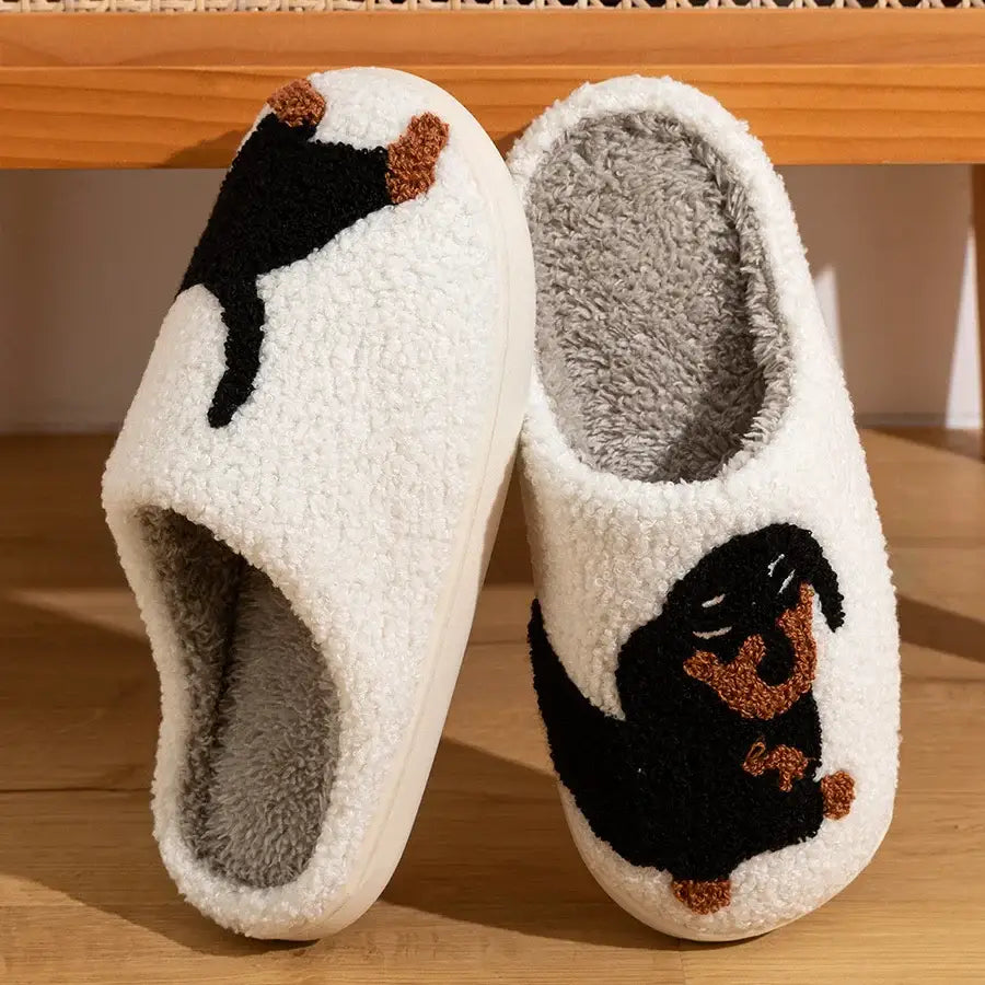 Cute puppy slippers