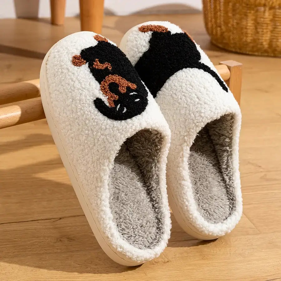 Cute puppy slippers