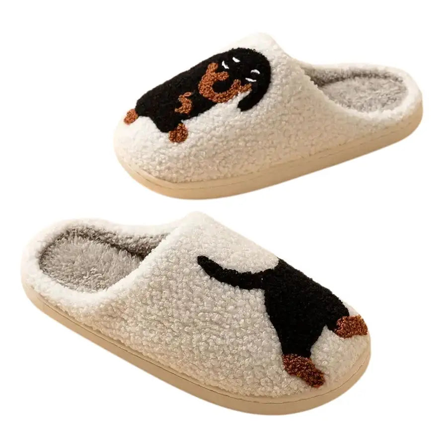 Cute puppy slippers