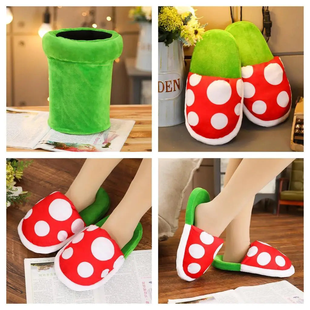Super Mario Carnivorous Plant Slippers