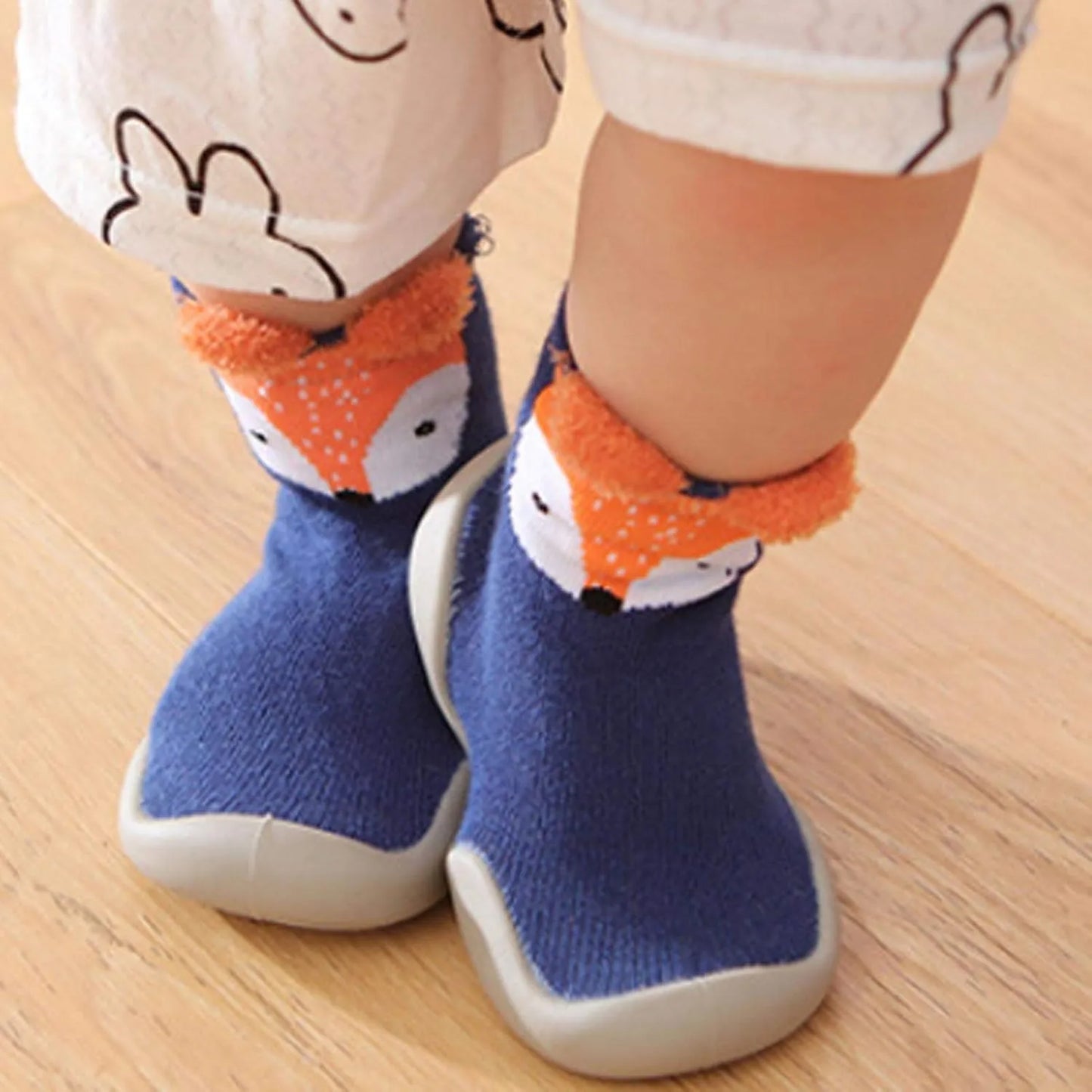 Chaussure bebe de marche à motifs d'animaux | ZooSteps