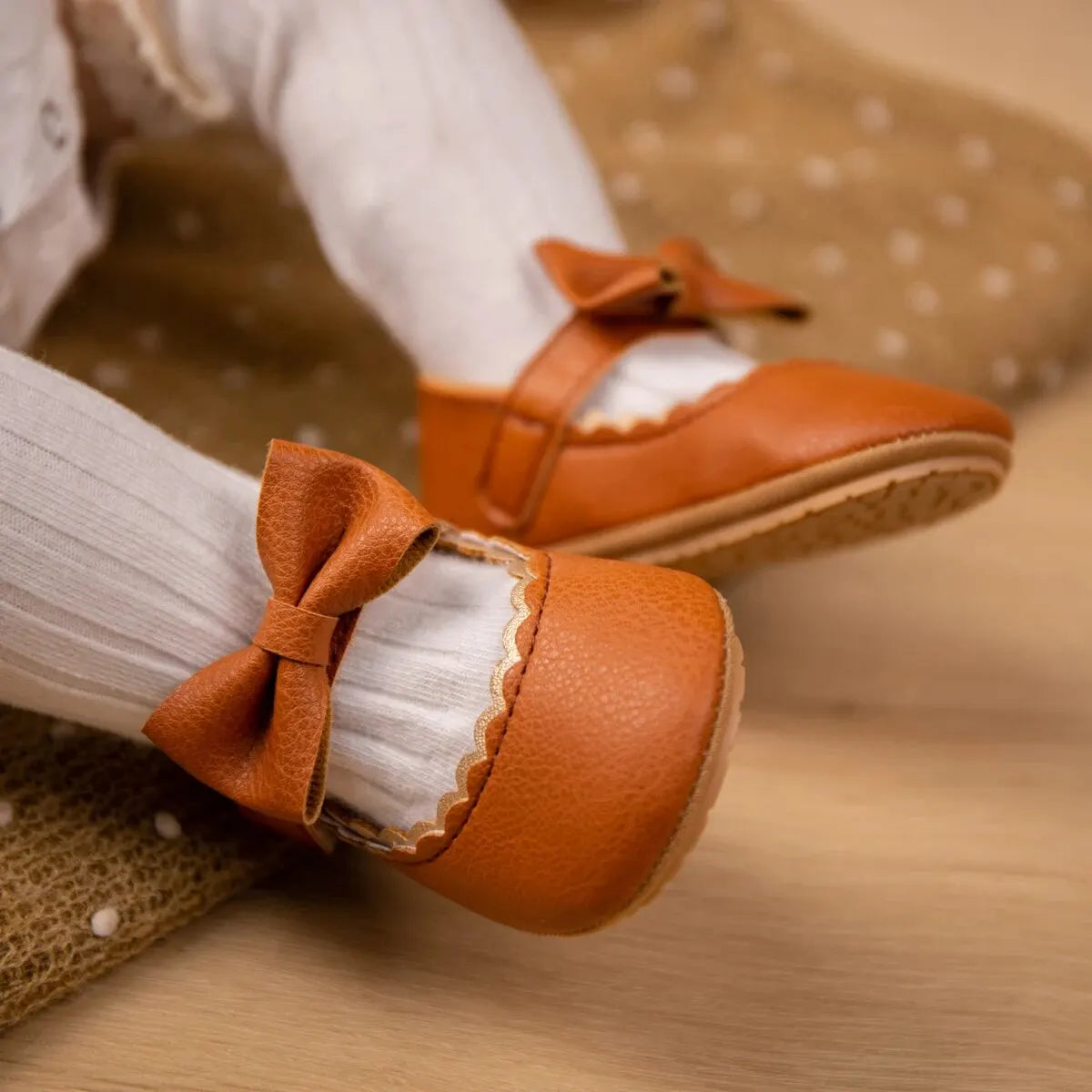 Baby girl shoes with bow tie | ChicStep