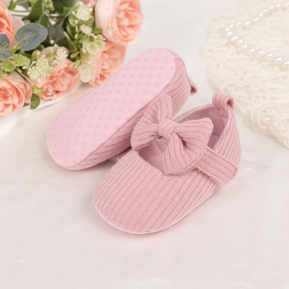 Baby girl cotton shoes | SweetSocks