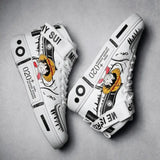 Anime One Piece Luffy Basketball Shoes