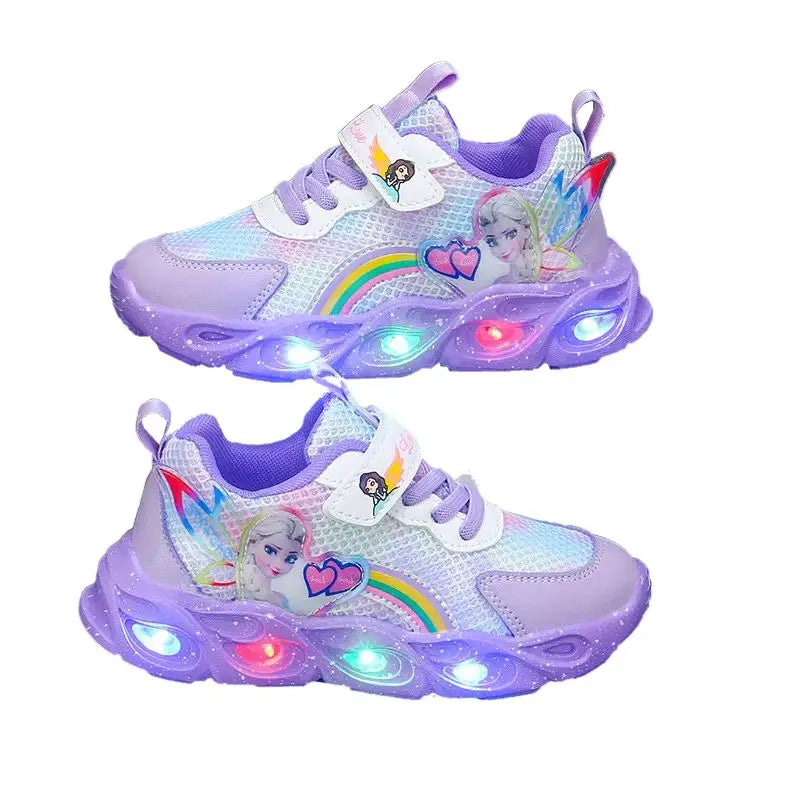 Disney Girls' LED Light-Up Shoes