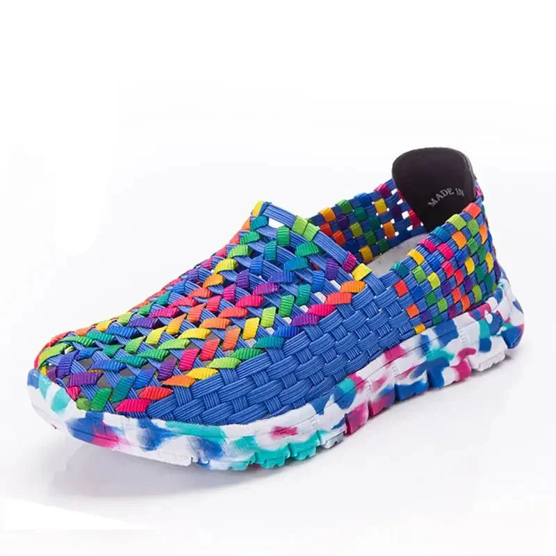 women's braided summer shoes