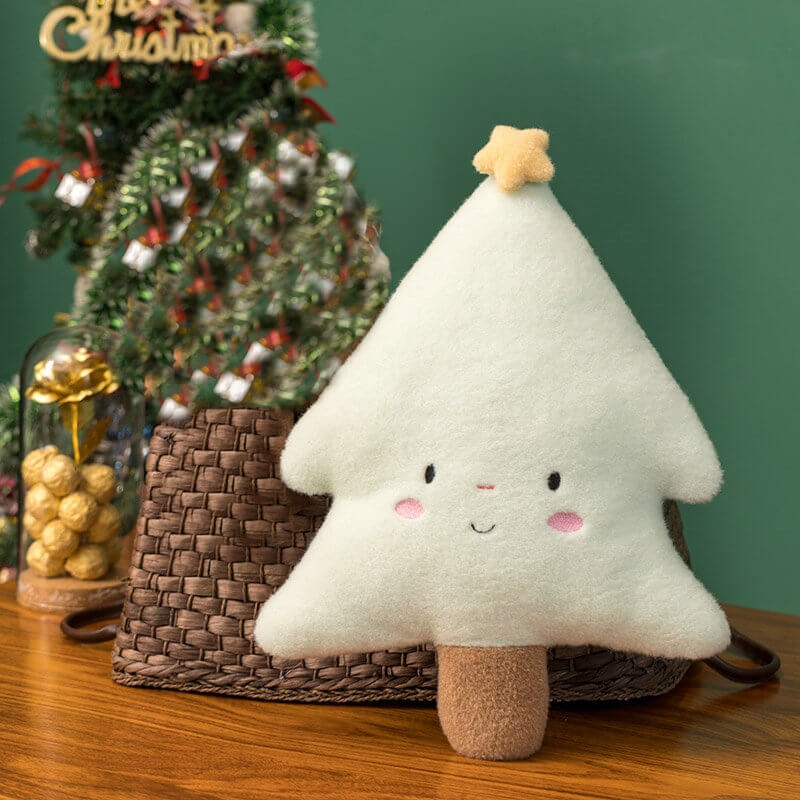 Set di Peluche Festivi Omino di Pan di Zenzero & Igloo (Giocattolo Morbido per le Feste)