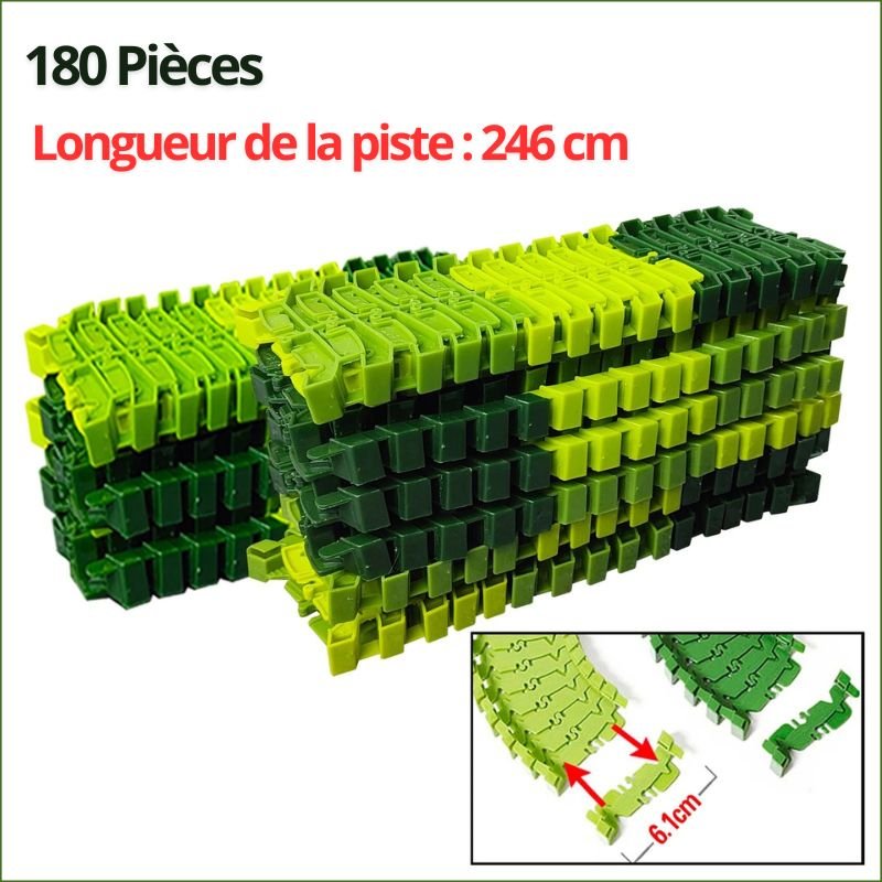 Circuit voiture enfant - Dinosaures