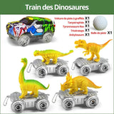 Circuit voiture enfant - Dinosaures