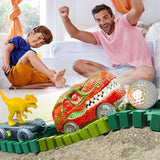 Circuit voiture enfant - Dinosaures