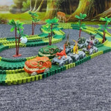 Circuit voiture enfant - Dinosaures